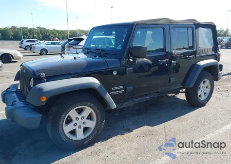 2017 Jeep Wrangler Unlimited Sport 4X4 z USA, uszkodzony, nr VIN 1C4BJWDG6HL559546